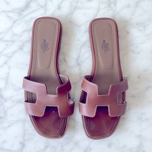 Hermes Women’s Oran Slides